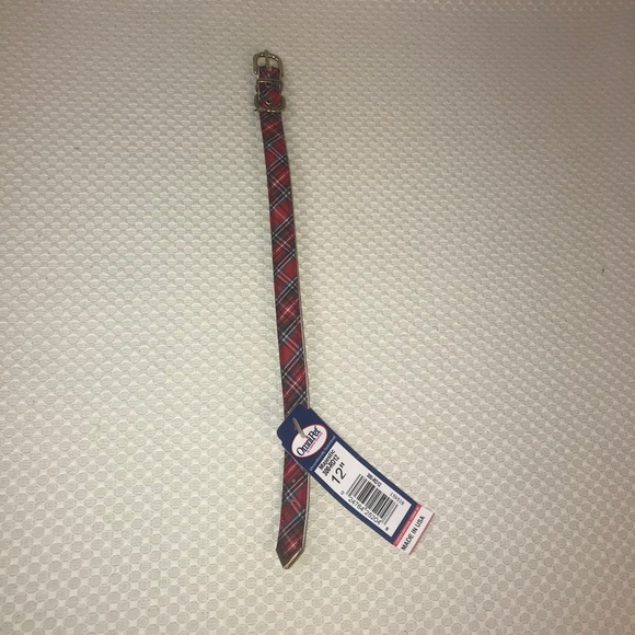 Omnipet Dog Pet Animal Collar Plaid Gold 12” - Picture 5 of 8